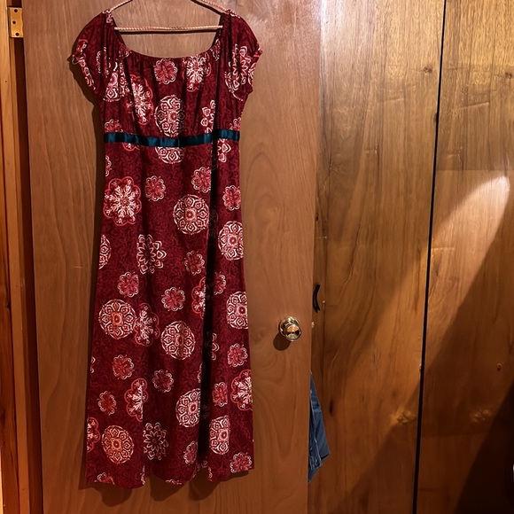 Handmade by me - Imperial Waist Maxi Cotton Dress - Picture 6 of 7